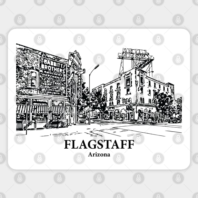 Flagstaff - Arizona Sticker by Lakeric